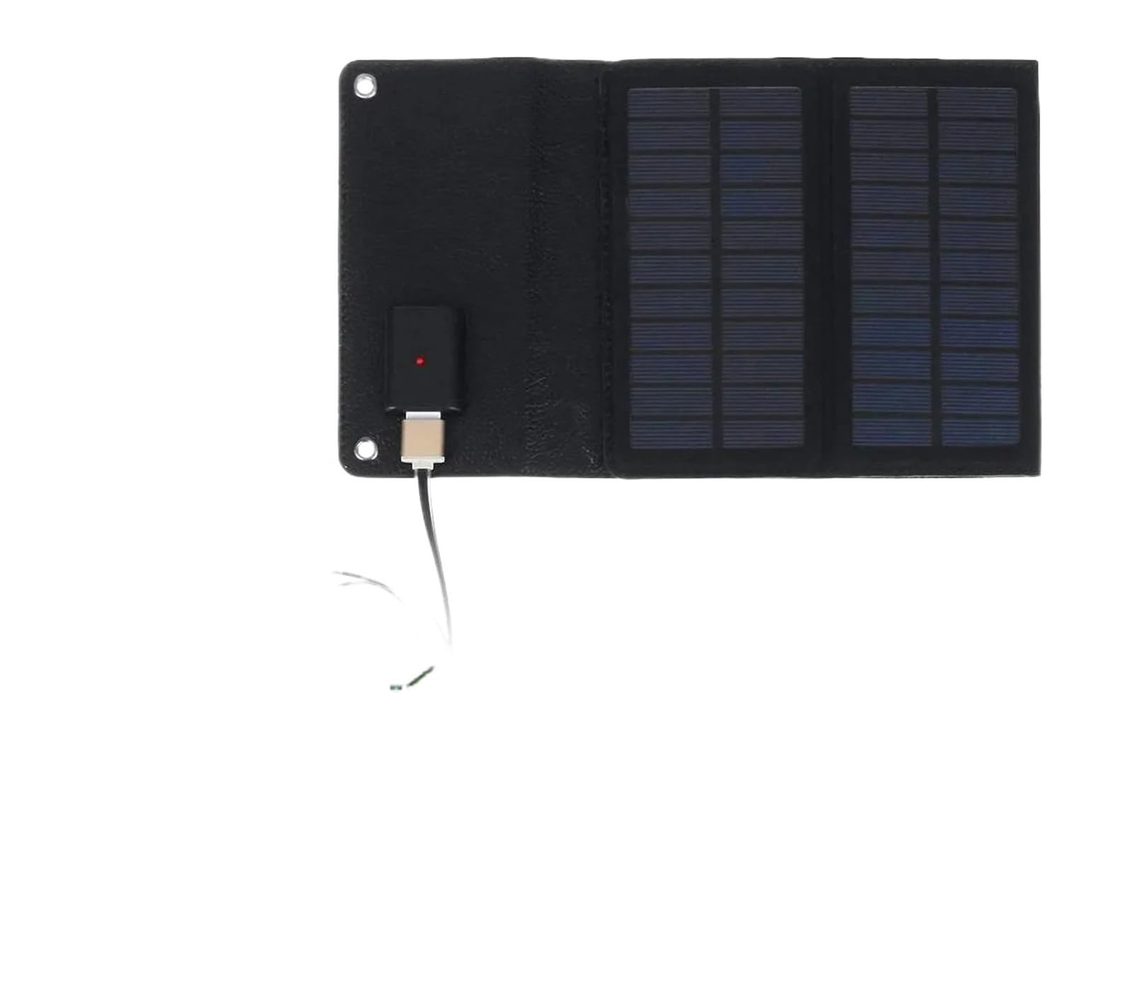 Panel Solar Plegable For Acampar Al Aire Libre Y Caminar