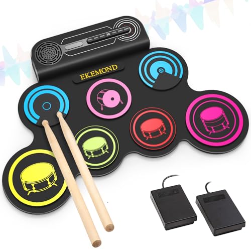 EKEMOND 7-Pad Drum Set