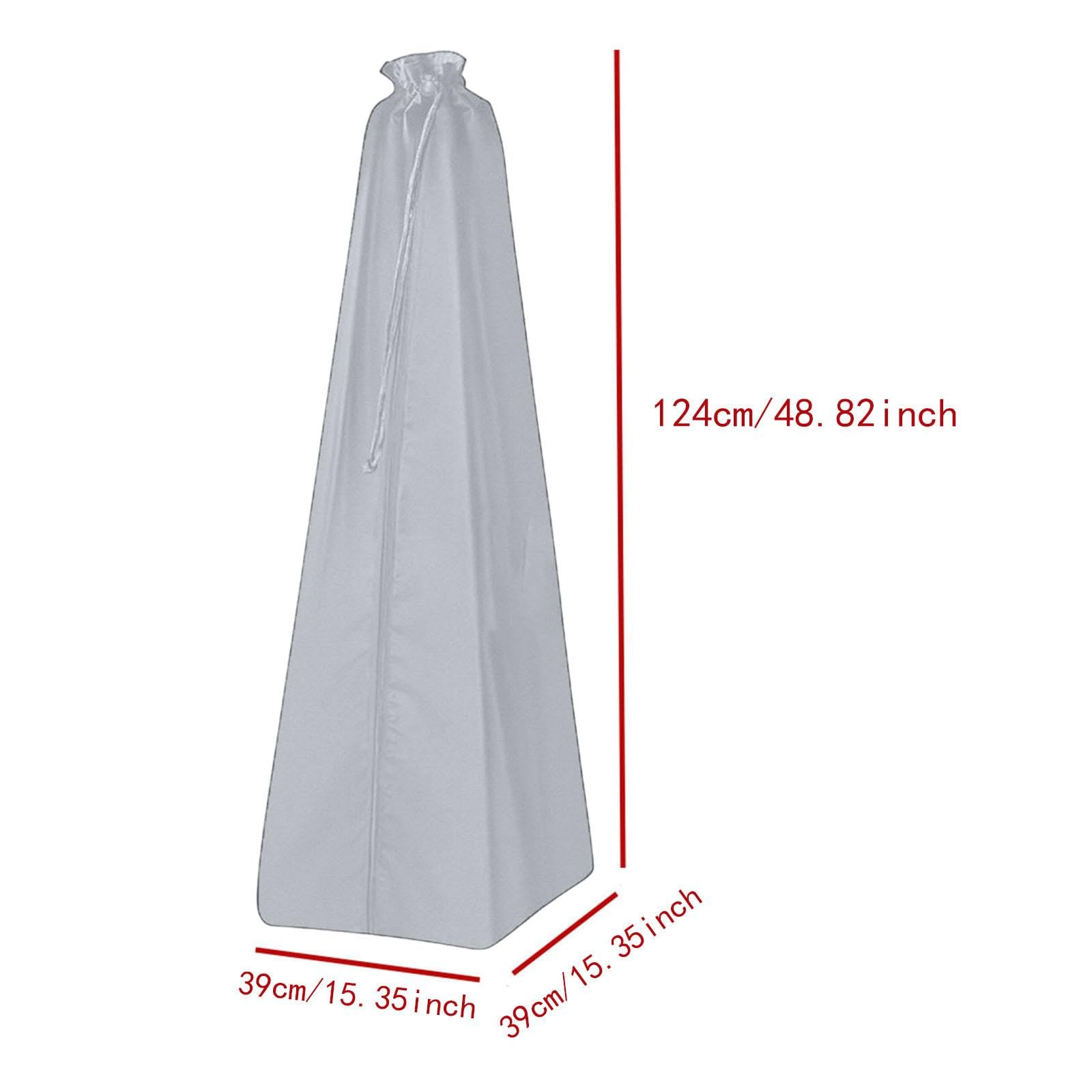 Sac de Rangement pour Aspirateur Domestique, Housse de Protection pour Aspirateur, Design à Cordon, étanche et Anti-poussière, Gris