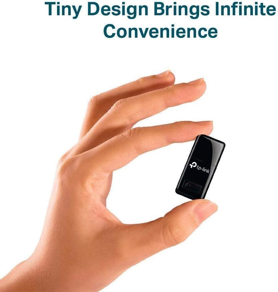 Vista 7 de Adaptador USB TP- Link Wireless, Negro