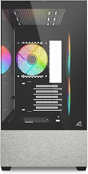 Sharkoon Kasa Mini Tower Psusuz 3xfan Mk7 Argb Black