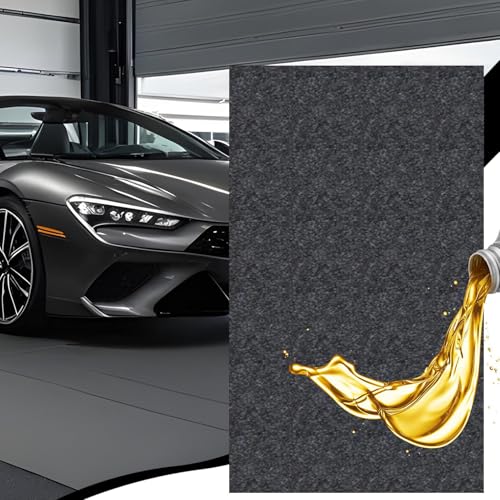 Tapis de garage pour le sol étanche lavable et antidérapant