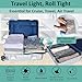 Cozy Essential Compression Bags for Travel - Travel Essentials - 16 Pack Space Saver Bags - No Vacuum Needed - Compression Packing Bags for Cruise Accessories
