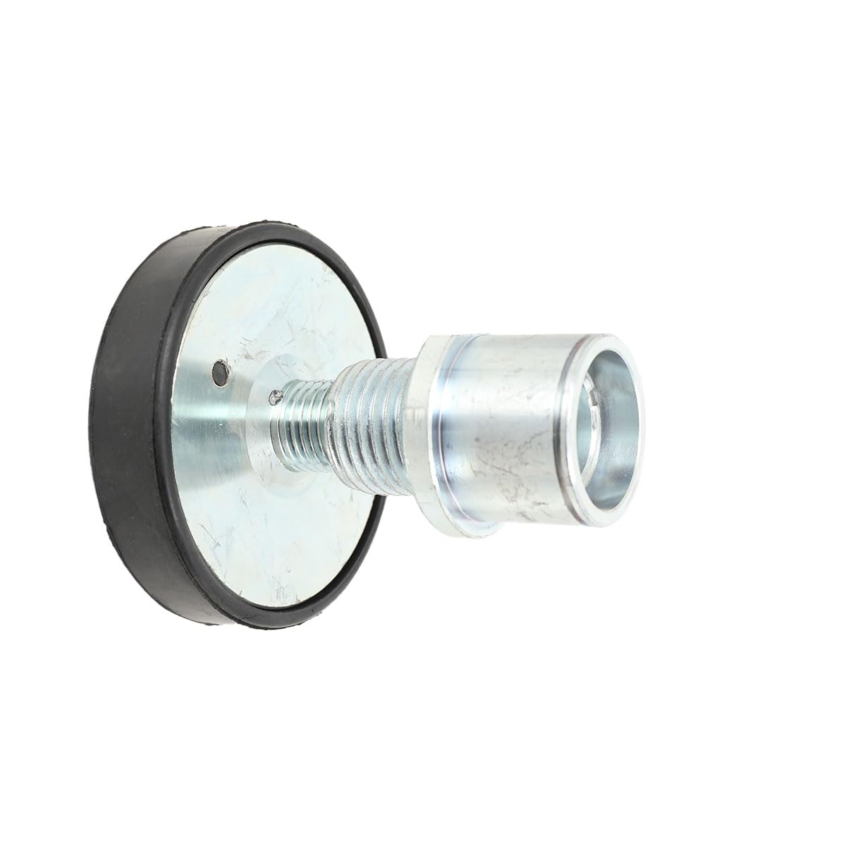 4 Stück Drehteller Tragarmteller Gummiauflage Hebebühne Aufnahmeteller Gummiauflage Nussbaum für 2 Säulen Hebebühnen ausdrehbar Aufnahme 50mm universal