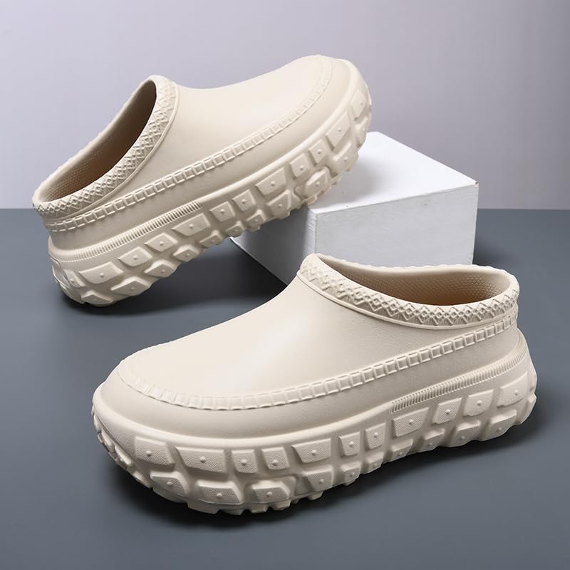 Platform Nurses Clogs for Women,Slip Resistant Kitchen Shoes, Oil Proof Waterproof with Comfortable Thick Sole for Women Chefs, Nursing, Hospital, Healthcare Work Clogs 36-45 - Image 7