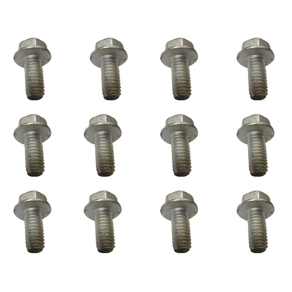RAParts 12 Self Tapping Spindle Bolts Fits Cub Cadet RZT Fits MTD 710-1260A 710-0650