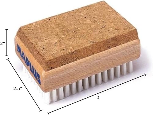 Miniatura 2 de Cepillo de corcho y nailon para esquí y snowboard