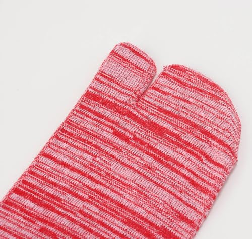 Image of Women's Solid 2 Toe Flip Flop Tabi Socks Geta Ankle Cotton 5 /6 Pairs