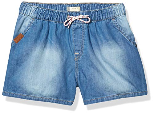 Short de plage en jean Roxy Right Here pour fille en denim léger