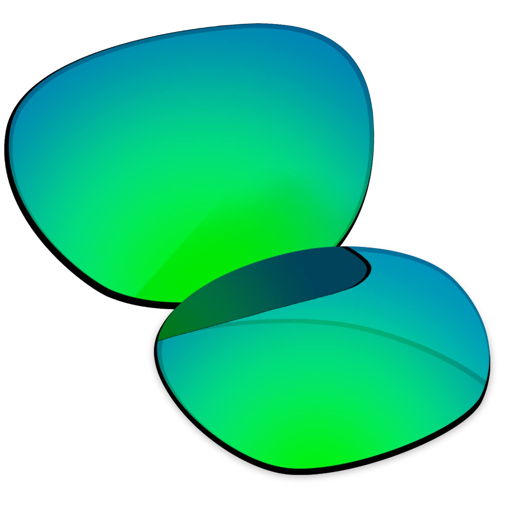 HEYDEFO Polarized Replacement Lenses for Ray-Ban New Wayfarer RB2132 58mm Sunglasses - Options