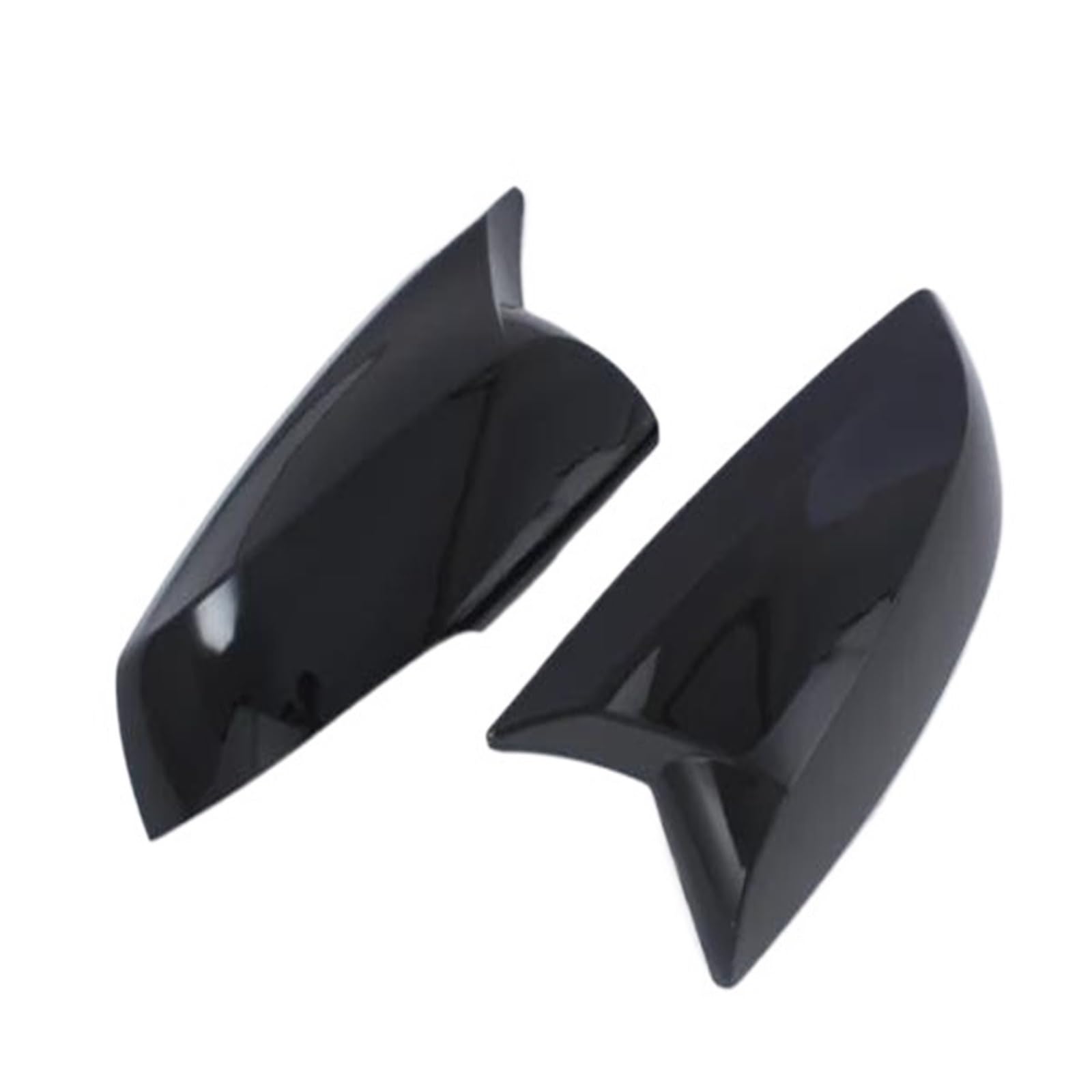for Toyota for RAV4 XA50 2019-2025 Rearview Mirror Caps Cover Trim Chrome Sticker Car Accessories YTdhfDGJ(Black)