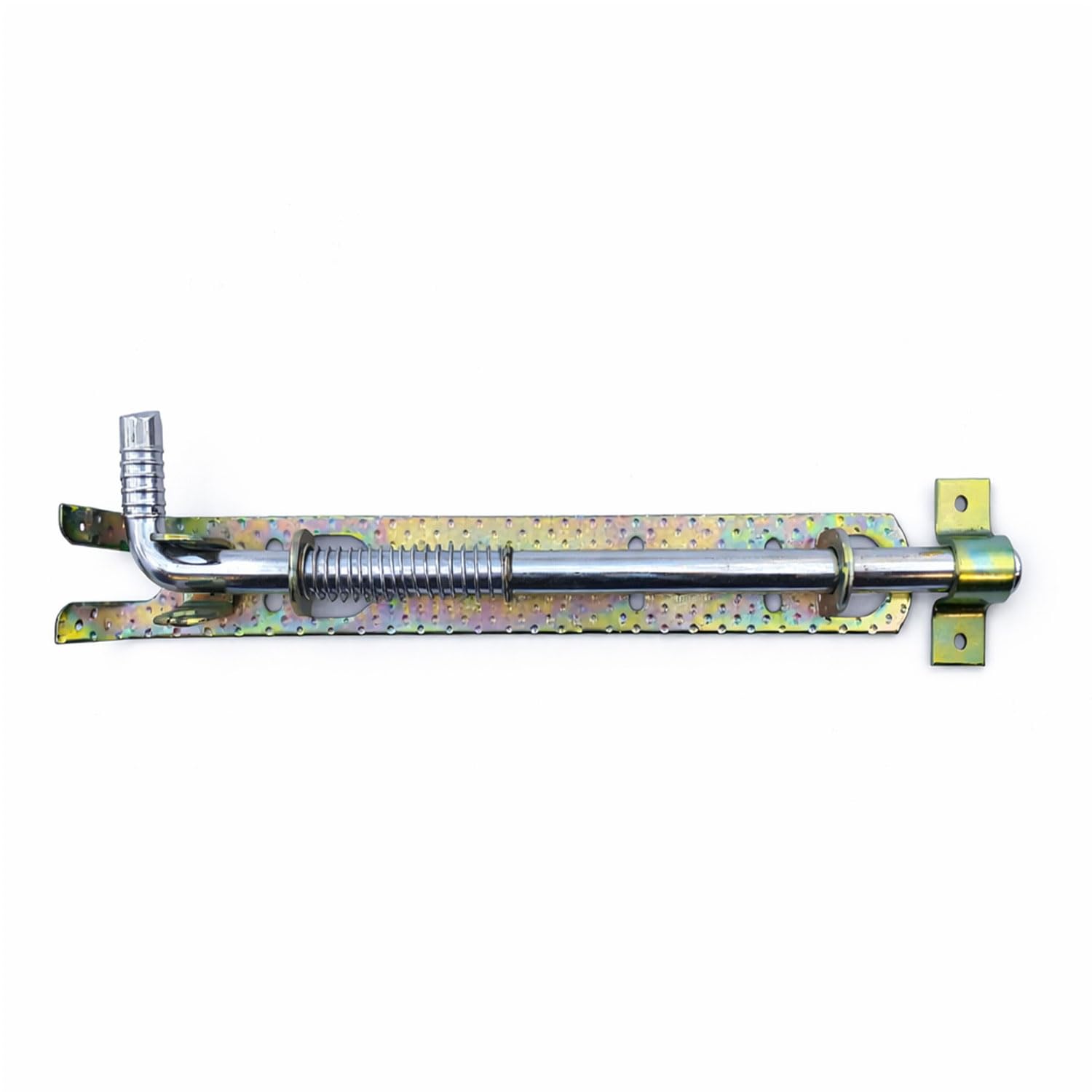 Yaylı Ferforje Mavzer Sürgü 35x300mm Kapı Pencere Kilidi Dayanıklı Metal Güvenlik Sürgüsü