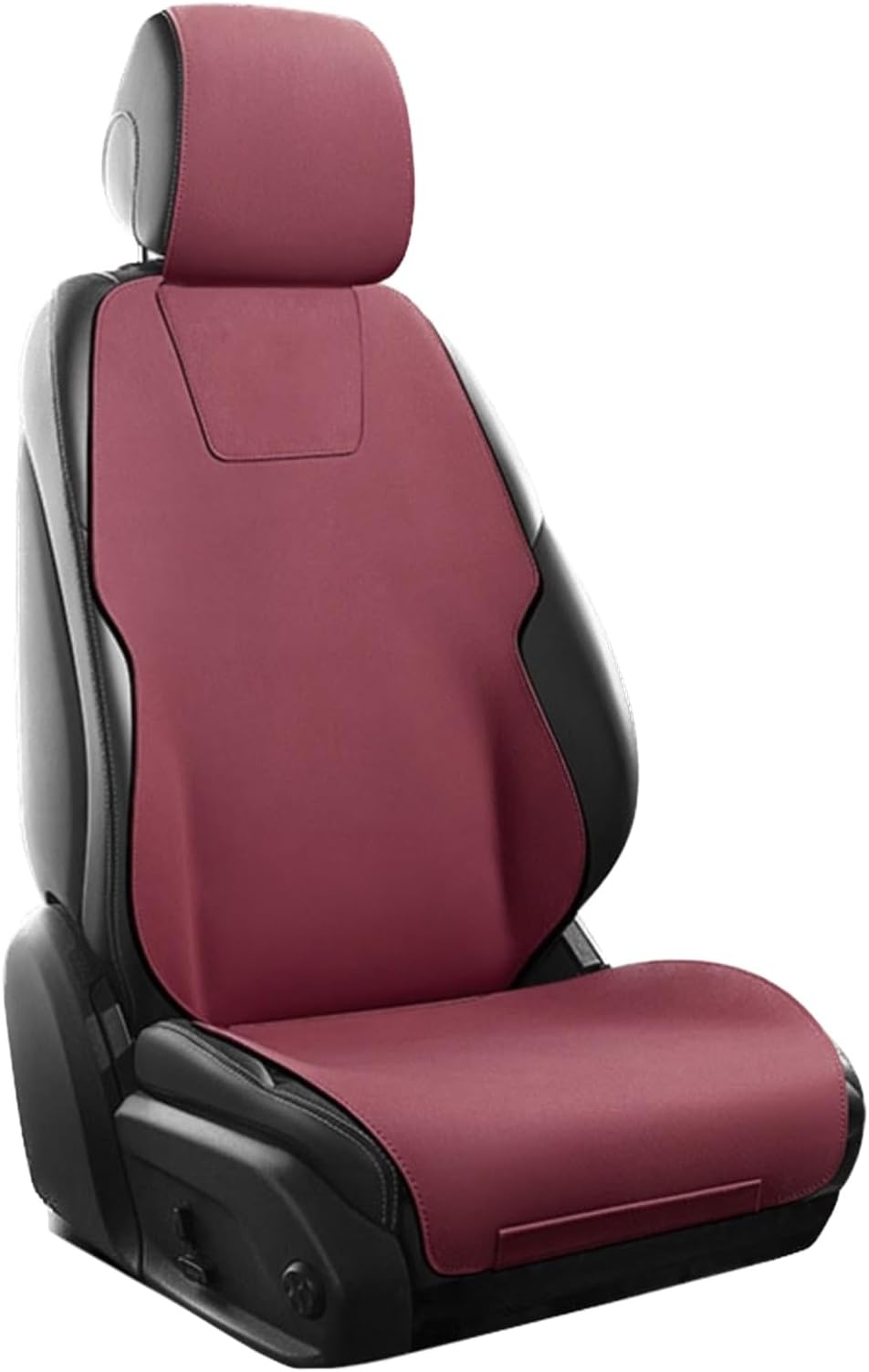 Car Seat Cover Sets for Ford Ecosport 2003-2011, Half Surrounded Comfortable and Soft Front Rear Seat Protectors Car Seat Covers, Car Interior Accessories,D Red
