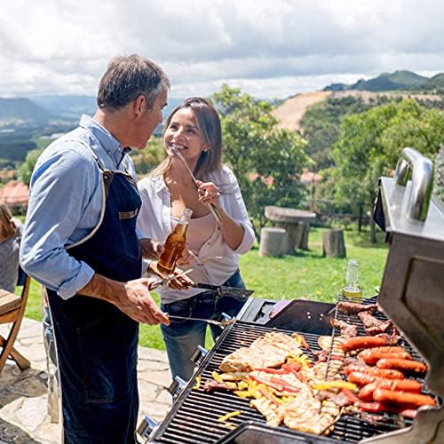 AISITIN BBQ Accessories 25PCS BBQ Grill Tool Set Stainless Steel, Outdoor Party Professional Barbecue Grill Tools Kit for Men and Woman, Ideal BBQ Gift on Father's Day Christmas Birthday