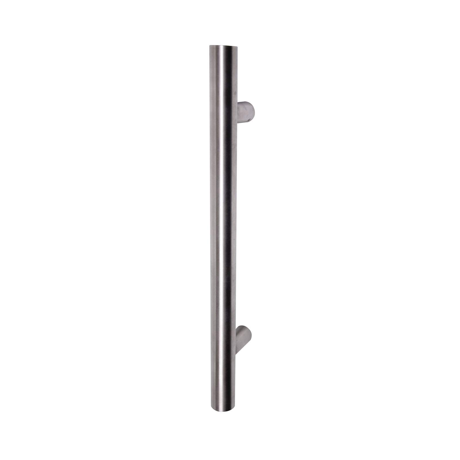 T Bar Pull Handle Bolt Through 32 x 600mm Overall - Satin Stainless Steel