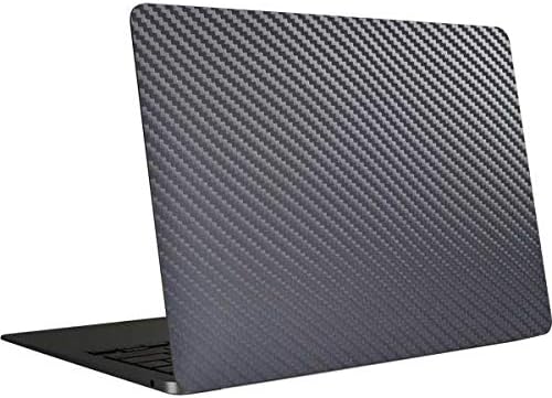 Skinit Decal Laptop Skin Compatible with MacBook Air 13in (2020) Originally Designed Silver Carbon Fiber Design