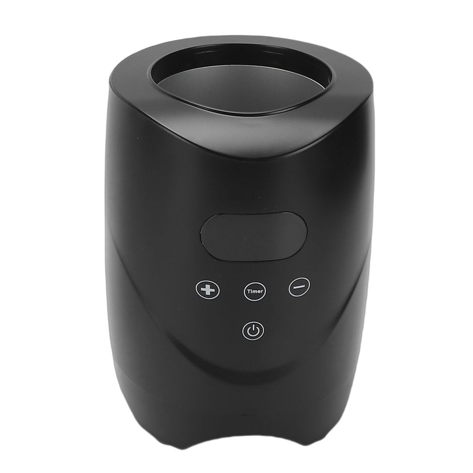 FILFEEL Calentador de Espuma de Afeitar, Máquina de Espuma con Pantalla Digital para Salón Spa en Casa, Temperatura Ajustable 30-75C, Calienta Cremas Aceites Espumas (Enchufe de la UE 220V)