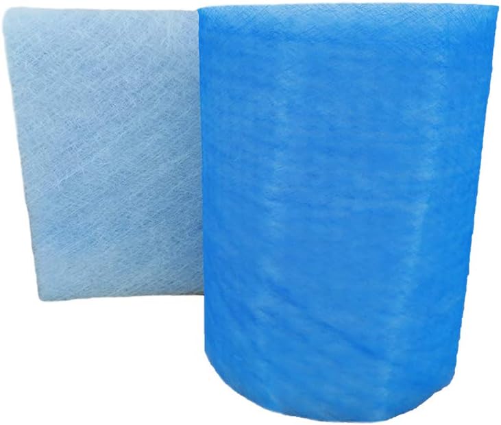 Paint Booth Exhaust Filter Roll, 48"x 100 ft, Spray Booth Filter, Fiberglass Paint Arrestor for Air Filter System(18 Gram)