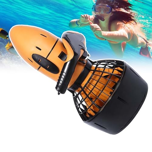 HCAUYNN Scooter AcuáTico SubacuáTico De Dos Velocidades para Adultos, Motor EléCtrico SubacuáTico, Control De Doble Manija, para NatacióN Asistida Y Buceo