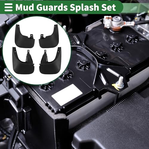 Image of Motoforti Mud Flaps Splash Guards Mud Guards for Hyundai Tucson 2013-2015 W /Mount Accessories