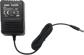 MyVolts 9V power supply adaptor compatible with Alesis SR16 Drum machine - UK plug