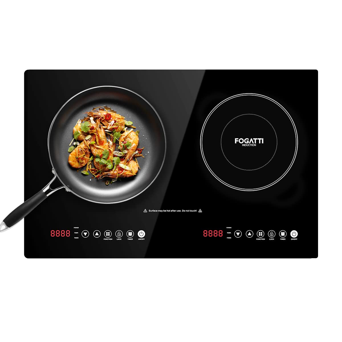 Buy FOGATTI RV Built in Electric Induction Cooktop 1800 Watt with Load