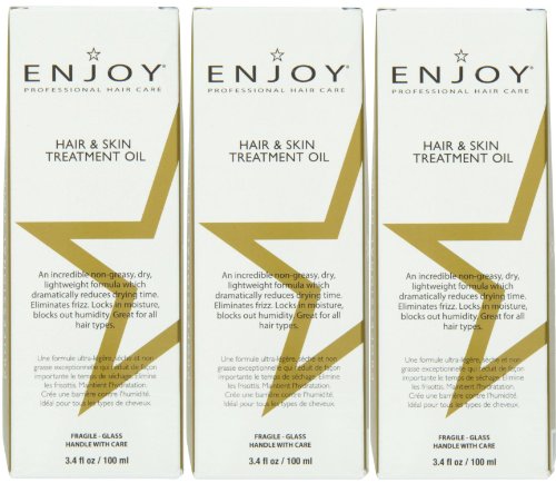 Enjoy Hair & Skin Treatment Oil Intensive Hair Treatments (Set of 3)