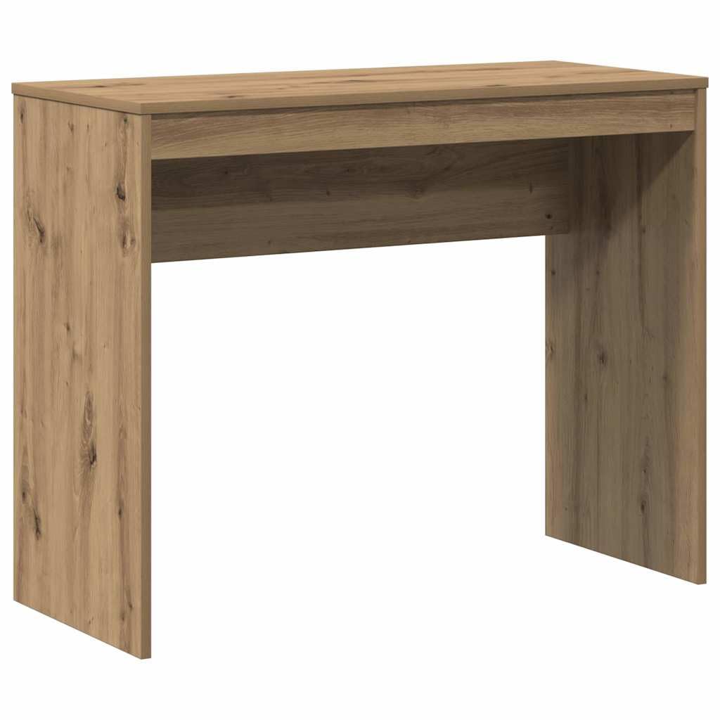 Hothingwell Schreibtisch, 90 x 40 x 72 cm, Holz | Glatte Oberfläche, feuchtigkeitsbeständig, für kleines Büro oder Schlafsaal, einfache Reinigung mit einem feuchten Tuch