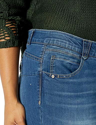 Democracy Womens Plus Size Ab Solution Straight Leg Jean2