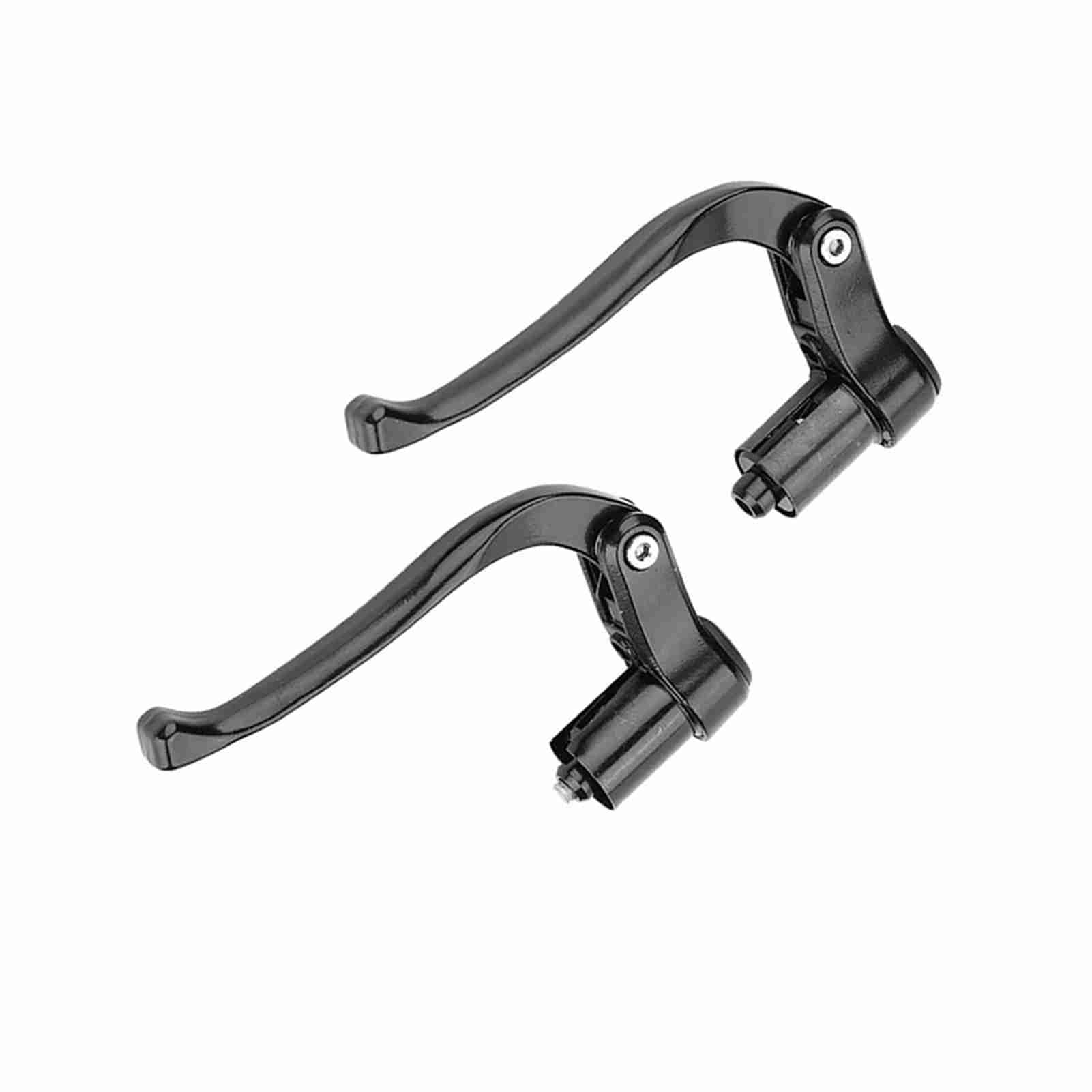 Levier De Frein Pour Vélo D'Appartement – Tige 21 Cm, Poignée Ergo Réglable Pour Spin Bike (Noir/Rouge)