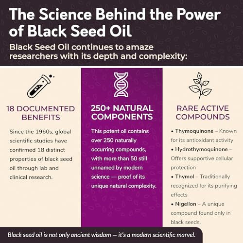 image for BioNatal Ethiopian Black Seed Oil 4.2oz Glass– Cold Pressed Nigella 