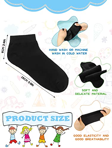 Giegxin 50 Pairs Small Socks Bulk Little Socks Low Cut Ankle Mini Anklet Hose Soft Cotton Small Hose2