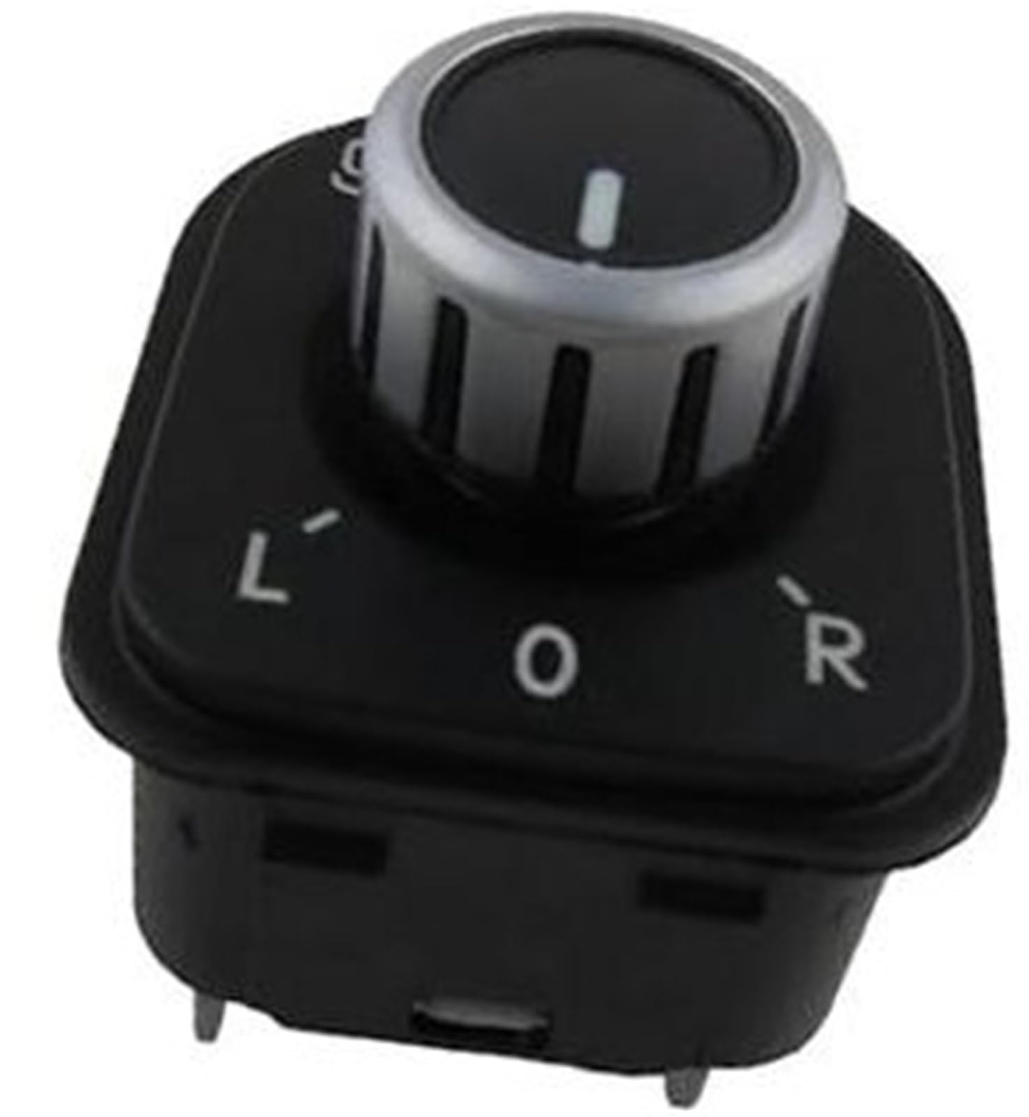 Interrupteur de rétroviseur premium pour Golf Mk5 Mk6 commande rotative fluide 5ND959565A