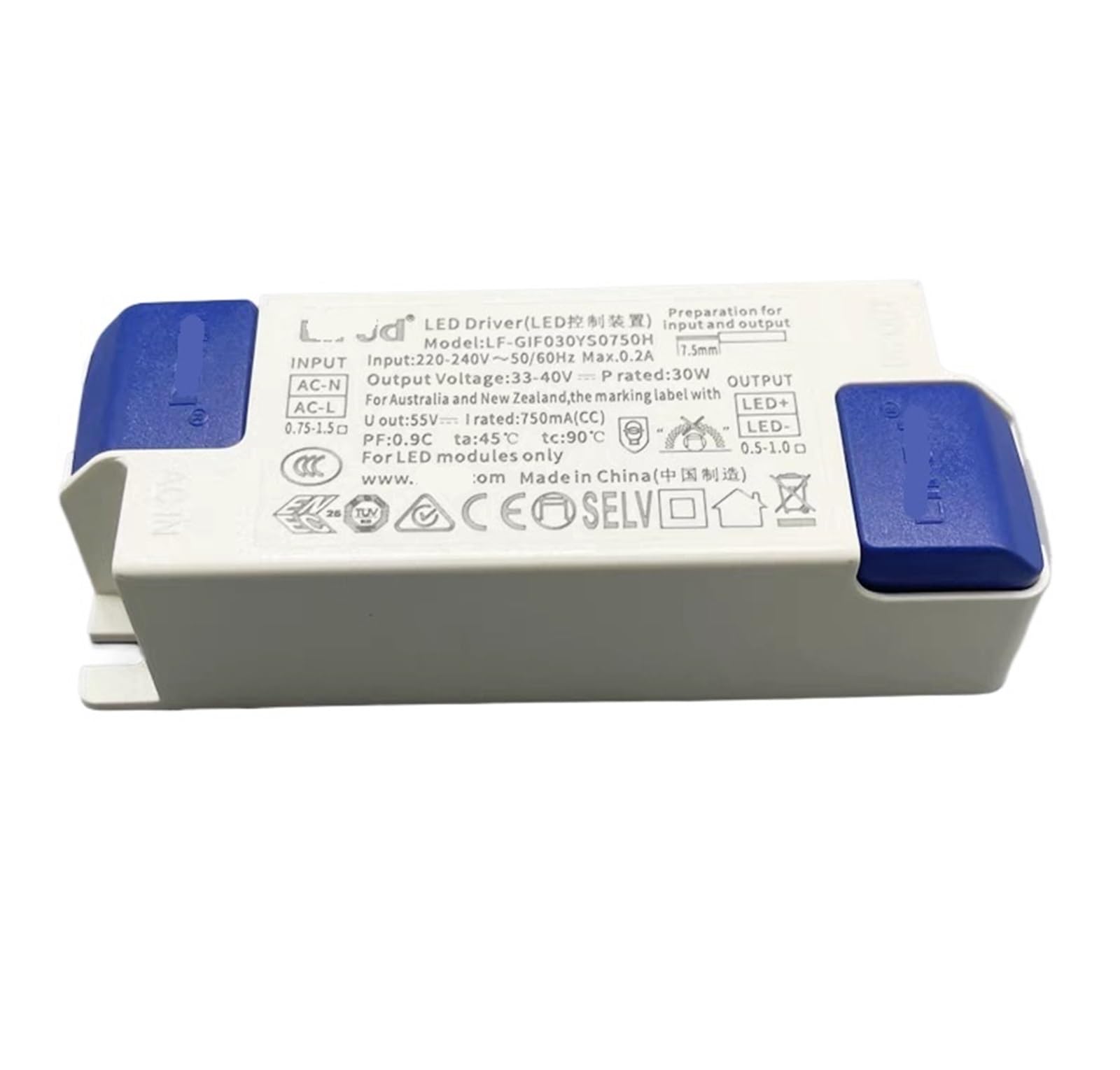 GJZIFGFWQ Drive Power Supply Town Rectifier Transformer Adapter high P no Flicker 25w 28w 30w 32w 34w 38w 42w 48w(30w 750)