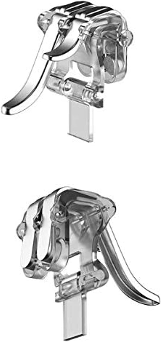 1 Pair six-finger linkage PUBG Mobile Game Fire Button phone Gaming Trigger L1 R1 Shooter Controller For IOS Android Smartphone