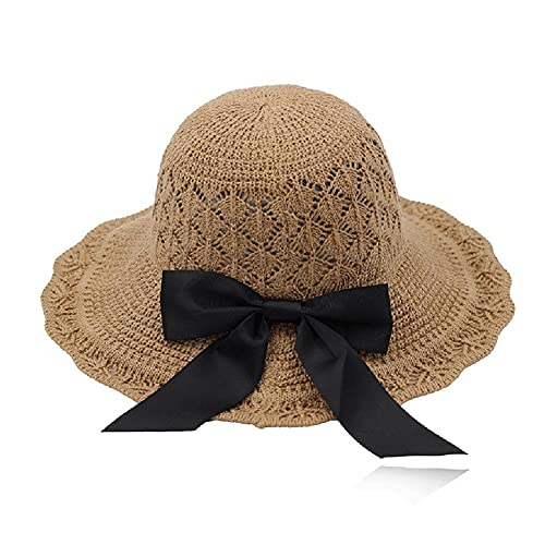 Chapeau de soleil femme pliable contre les coups de soleil de plage