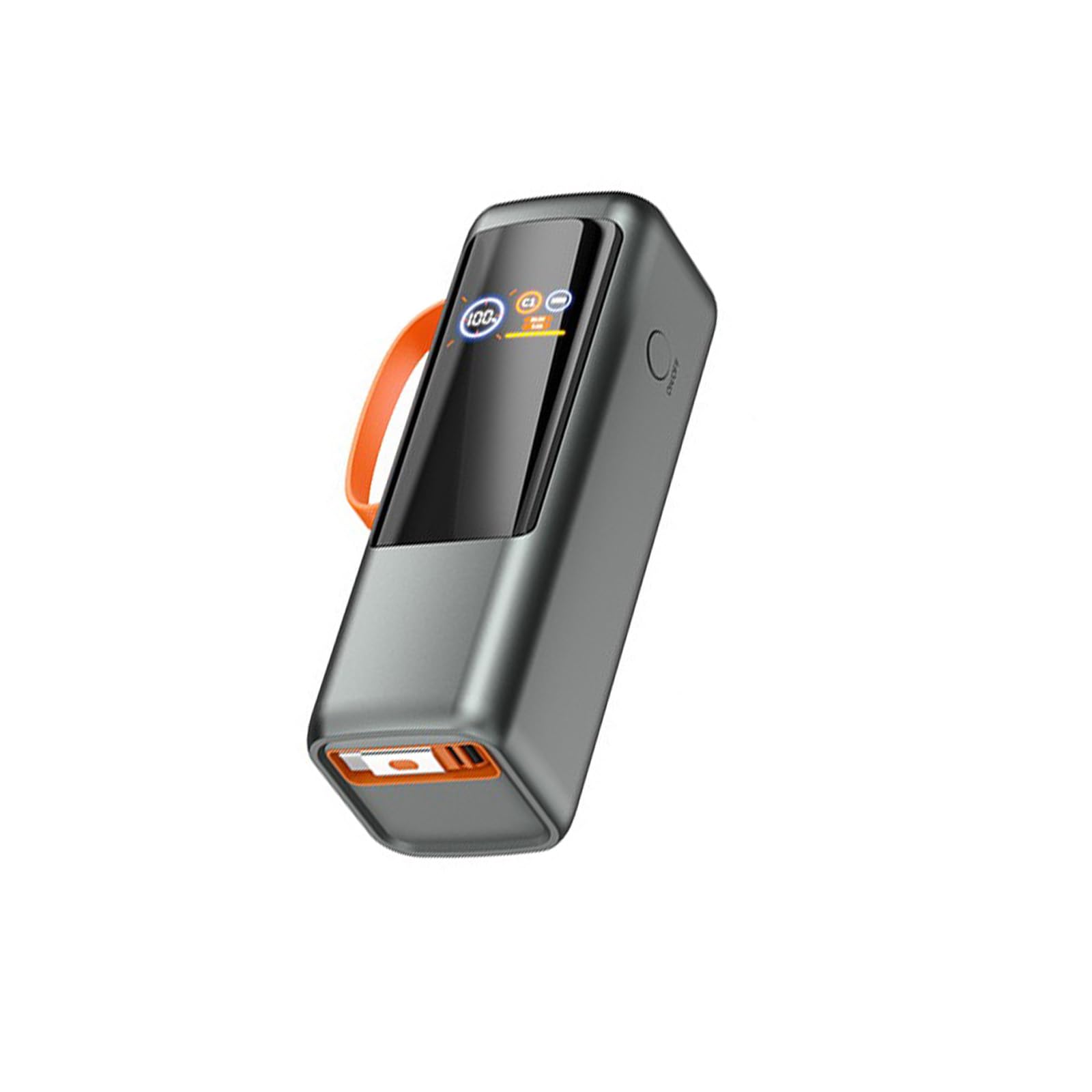 Carcasa portátil de respaldo de energía para exteriores con cable integrado para entusiastas del bricolaje, materiales ABS, 5S, funda de batería móvil para institución de energía