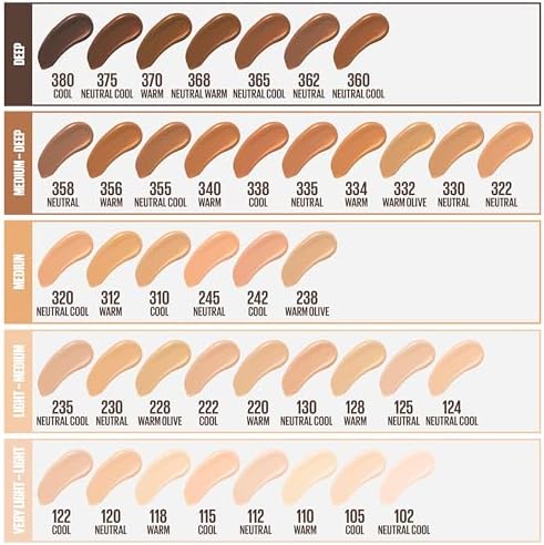 Maybelline Fit Me Matte + Poreless Liquid Oil-Free Foundation Makeup, Fair Porcelain, 1 Count (Packaging May Vary) - 3