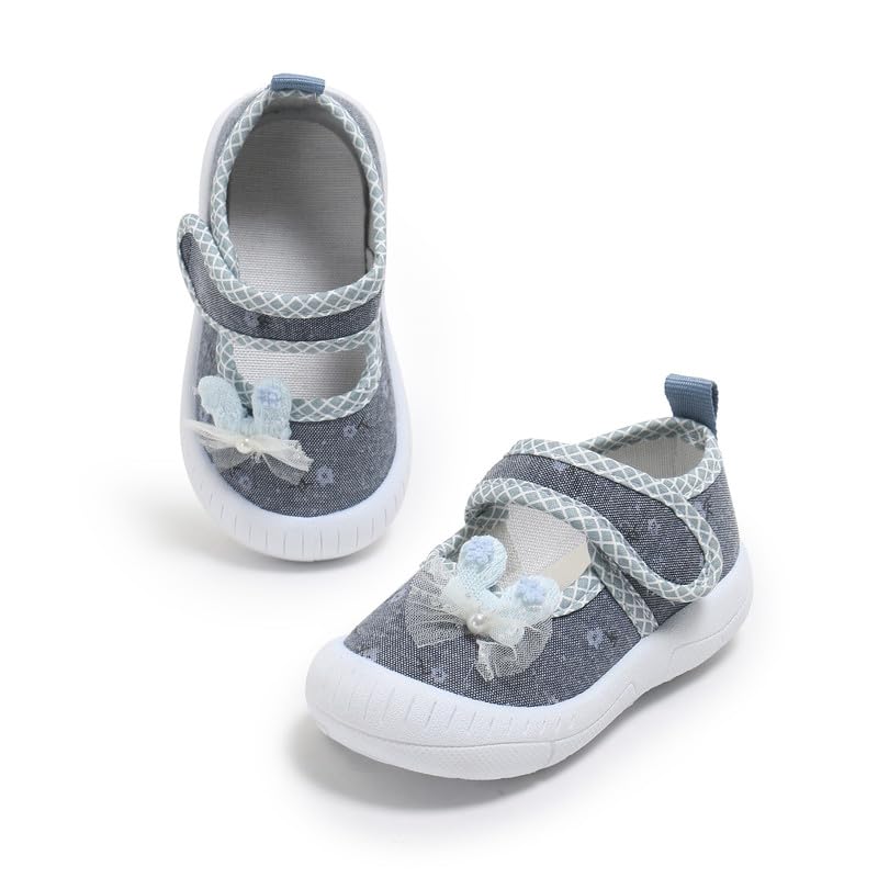 Toddler Sneakers for Baby Boys and Girls l Anti-Skid l Rubber Sole l Non Slippery Kids Shoes (Grey, 18-24M) (B0D9VSYQK3) Amazon Price History, Amazon Price Tracker