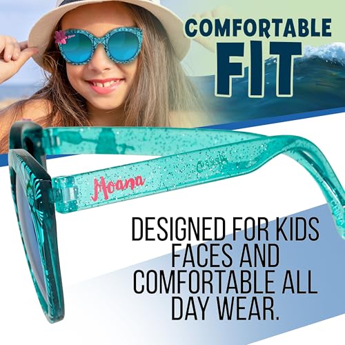 Sun-Staches Moana Kids Stylish & Comfortable UV-Protective Sunglasses With Soft Carrying Case3