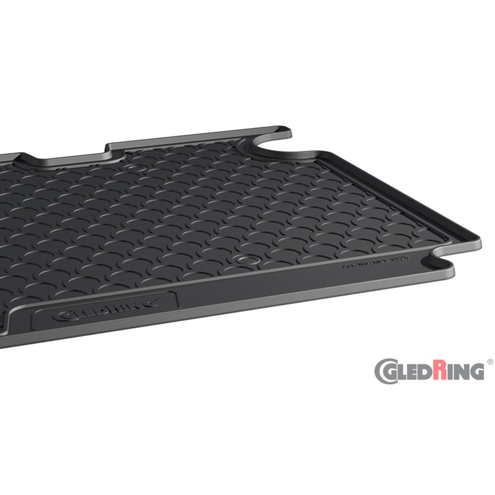 Gledring Rubbasol (guma) mata do bagażnika kompatybilna z Renault Kangoo III MPV i Mercedes Citan Tourer/klasa T MPV (W420) 2021-