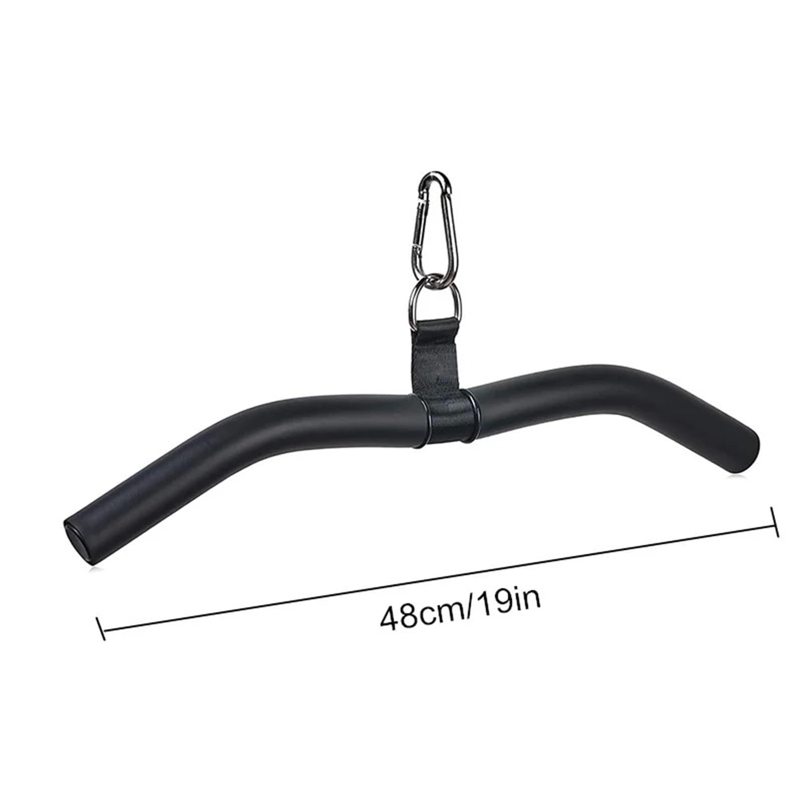 Mango De TríCeps Accesorios for máquina de Cable de polea de barra desplegable for gimnasio, accesorios de prensado de tríceps, accesorios de ejercicio de fuerza for gimnasio en casa Para Entrenamient
