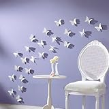 24 Pcs Art Decor Wall Stickers Home kid Room Decals