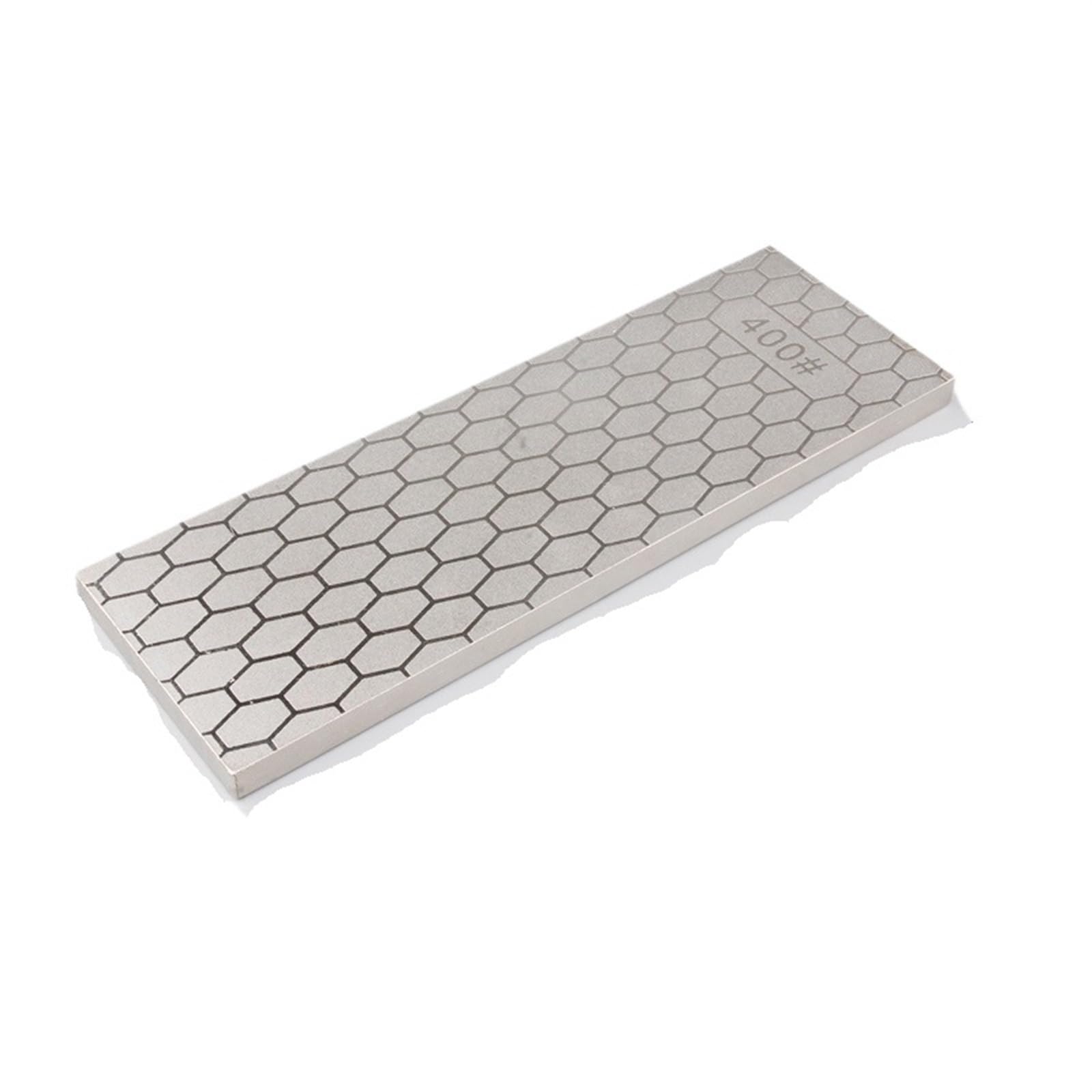 Profesjonalny kamień do ostrzenia noży, Dwustronna diamentowa ostrzałka do noży o ziarnistości 400/1000 i 600/1200(400 1000 Grit 180mm)