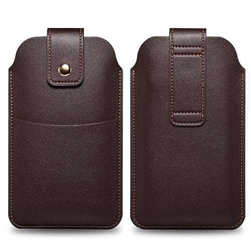 Funda Compatible with teléfono de 6,5 pulgadas compatible con Galaxy S24+, S23 FE, S21 FE, S23, S22, S22+ 5G, Note10, S20, S20 5G, bolsa universal Compatible with iPhone 11 Pro Max, XS Max, 8 Plus, 7