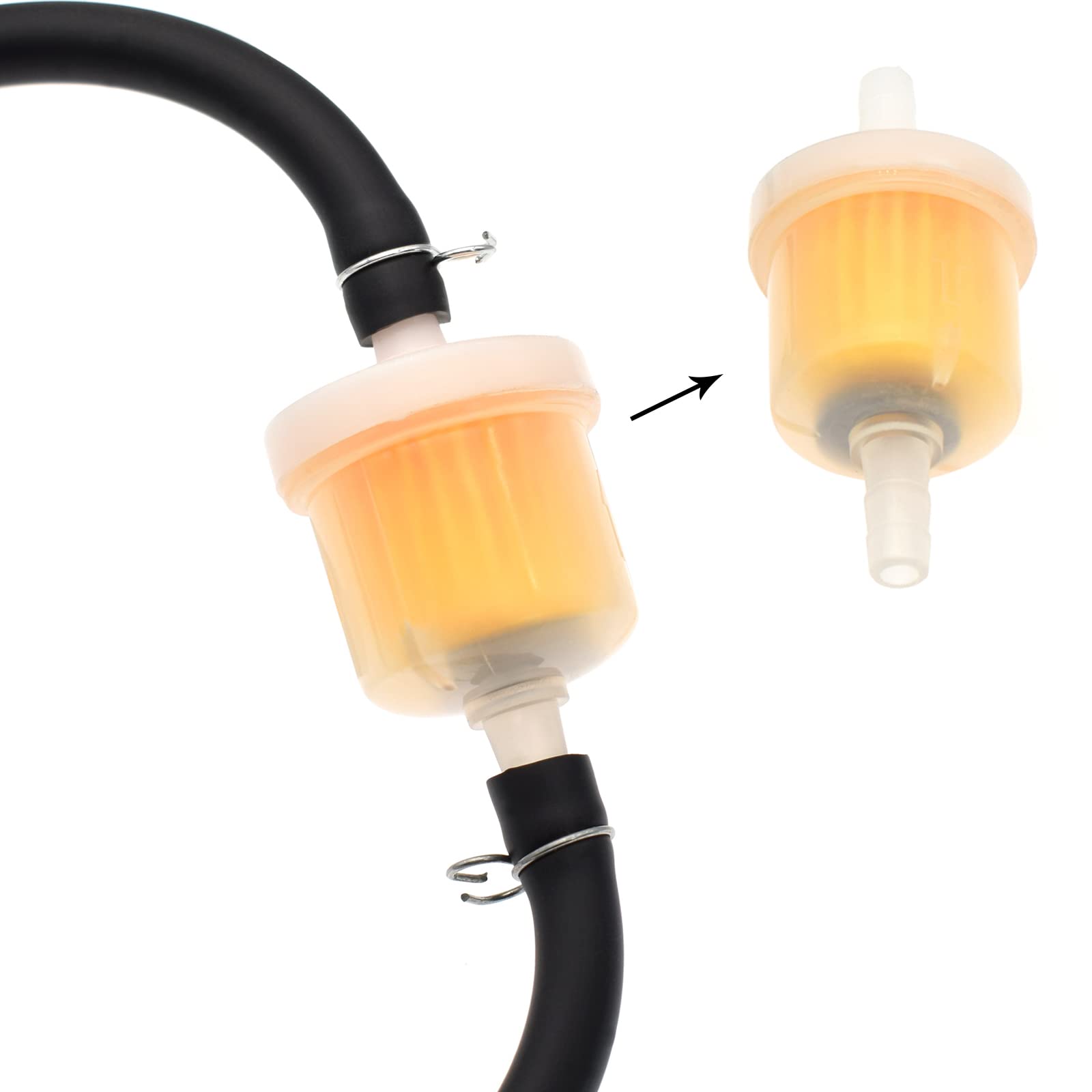 Válvula de válvula de depósito de combustible para Yamaha ATV YFM400 YFM450 Kodiak 400 Kodiak 450 Grizzly 400 YFM400 GYFM450 5GH-24500-10-00 1NS-F4524-00-00, pieza de válvula de interruptor