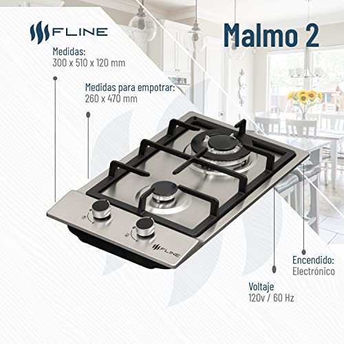 Hornos Y Parrillas, Kitchen estufa 2 quemadores Marca FLINE (3)