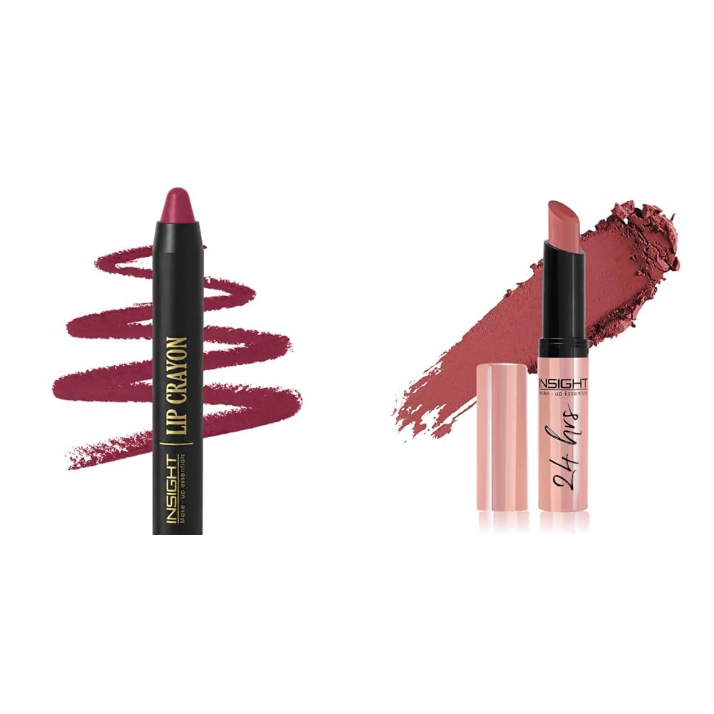 INSIGHT Long Lasting Lip Crayon – All-Day Comfort INSIGHT 24 Hrs Non-Transfer Matte Lipstick-image-32