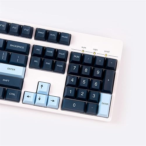 Miniatura 6 de Benemate Juego de 104 24 teclas teclas PBT por sublimación de tinte teclas personalizadas de perfil cereza para teclados mecánicos de juegos Cherry