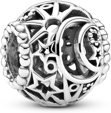 PANDORA Openwork Sun, Stars & Moon Charm, No Gift Box